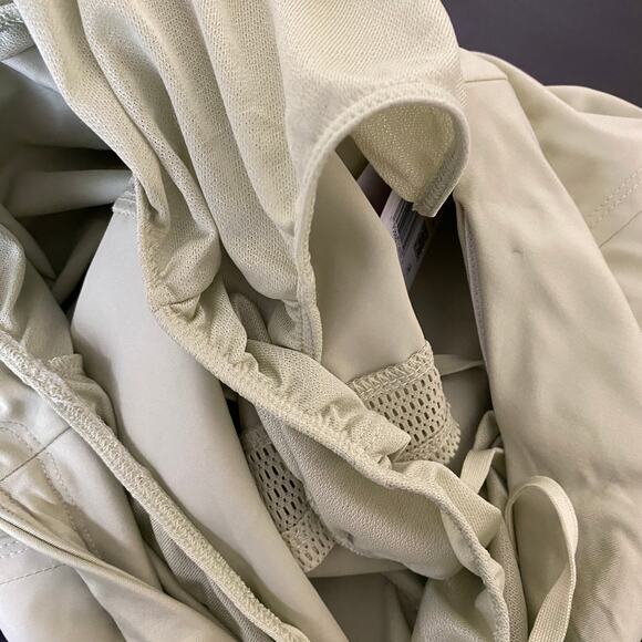 Nike Olive Aura Green Dri-Fit Crew Running Shorts Training Womens Size Small - Picture 6 of 8